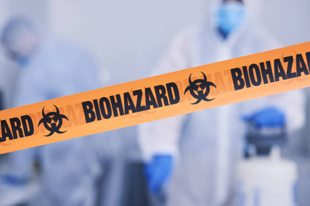 Professional Drug Lab Cleanup technician working in Chester, NJ